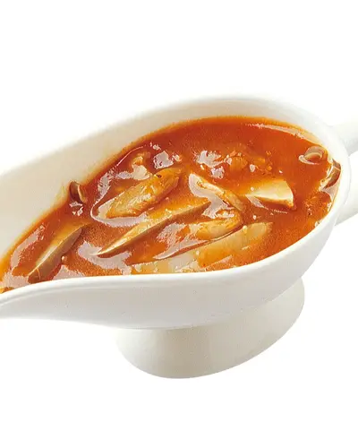 鮑魚菇番茄醬汁