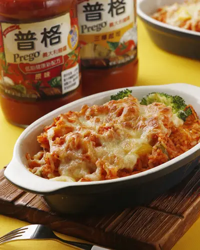 野菇番茄焗飯