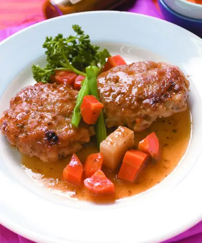 豬肉漢堡排