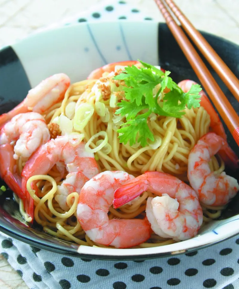蝦仁撈麵