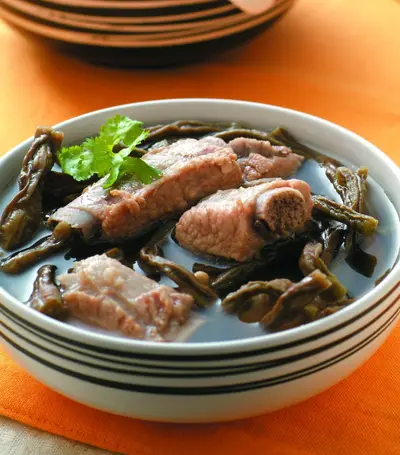 長豆乾排骨湯
