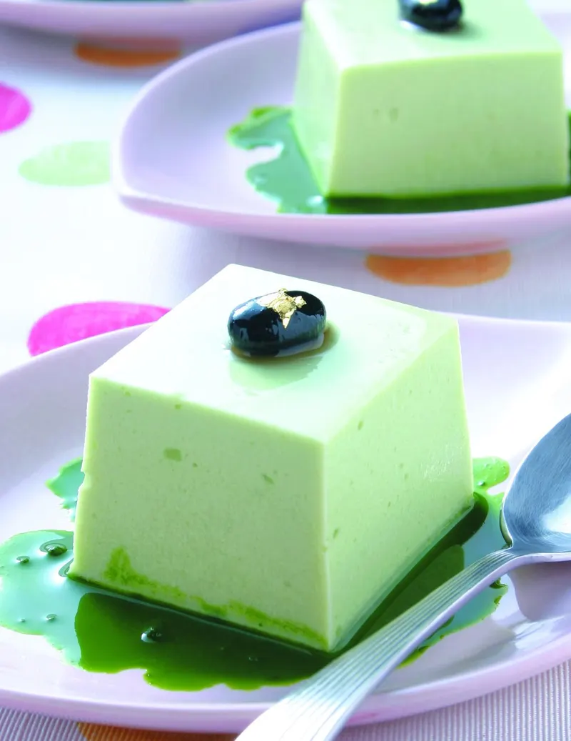 抹茶豆腐奶凍