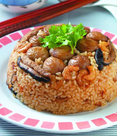 栗子油飯