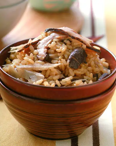 牛蒡香菇飯