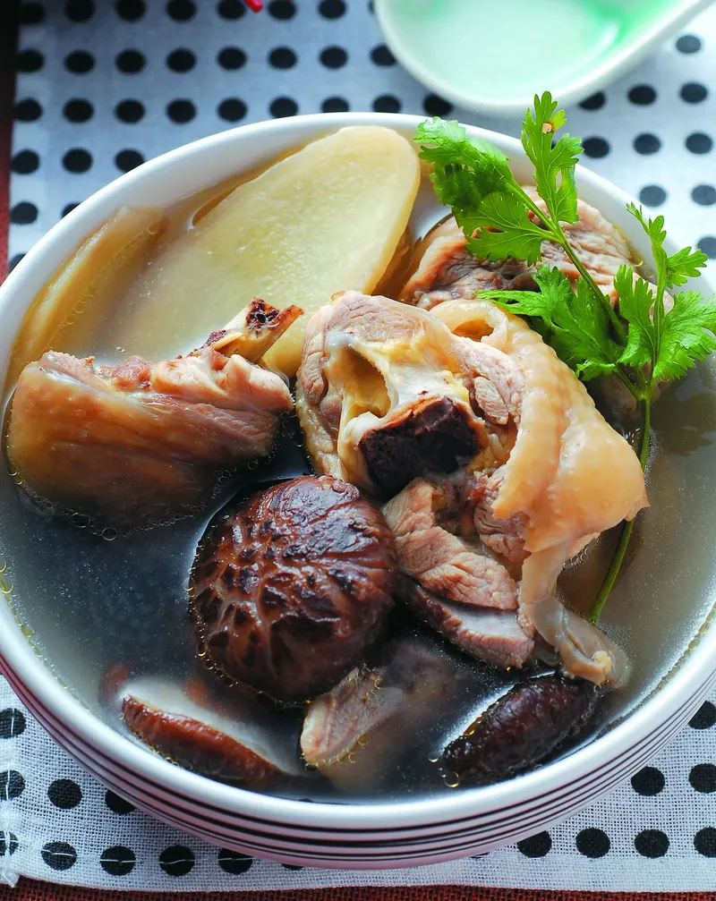 香菇雞腿湯
