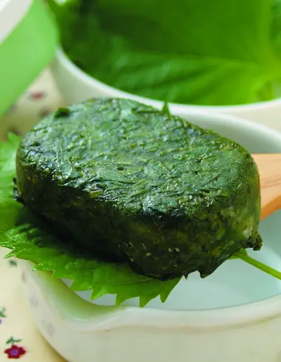 紫蘇葉冷凍塊