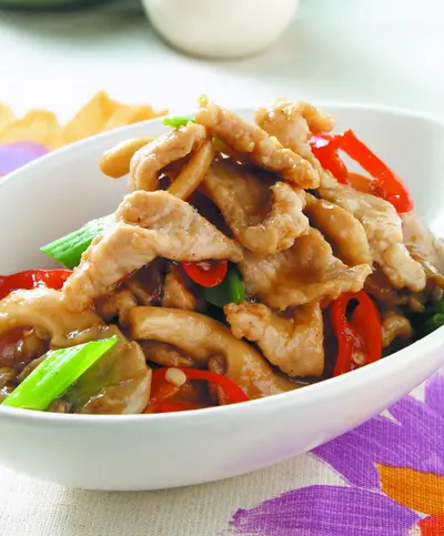 蠔油肉片