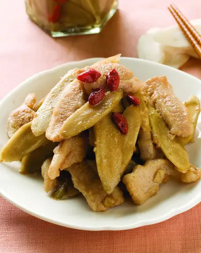 牛蒡燒肉片