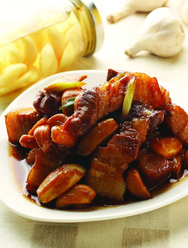 蒜燒五花肉