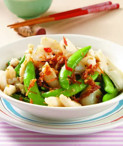 甜豆炒XO醬