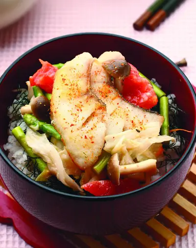 鯛魚泡菜蓋飯