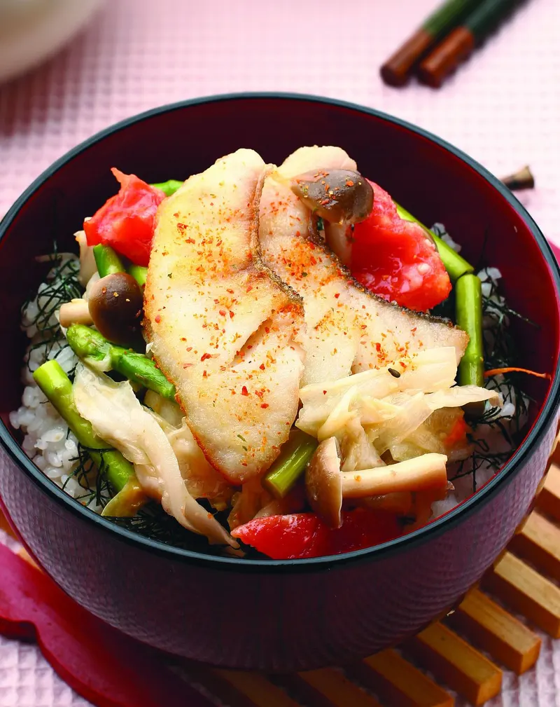 鯛魚泡菜蓋飯
