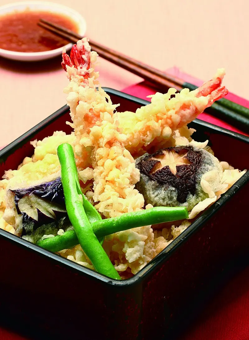 炸蝦蓋飯