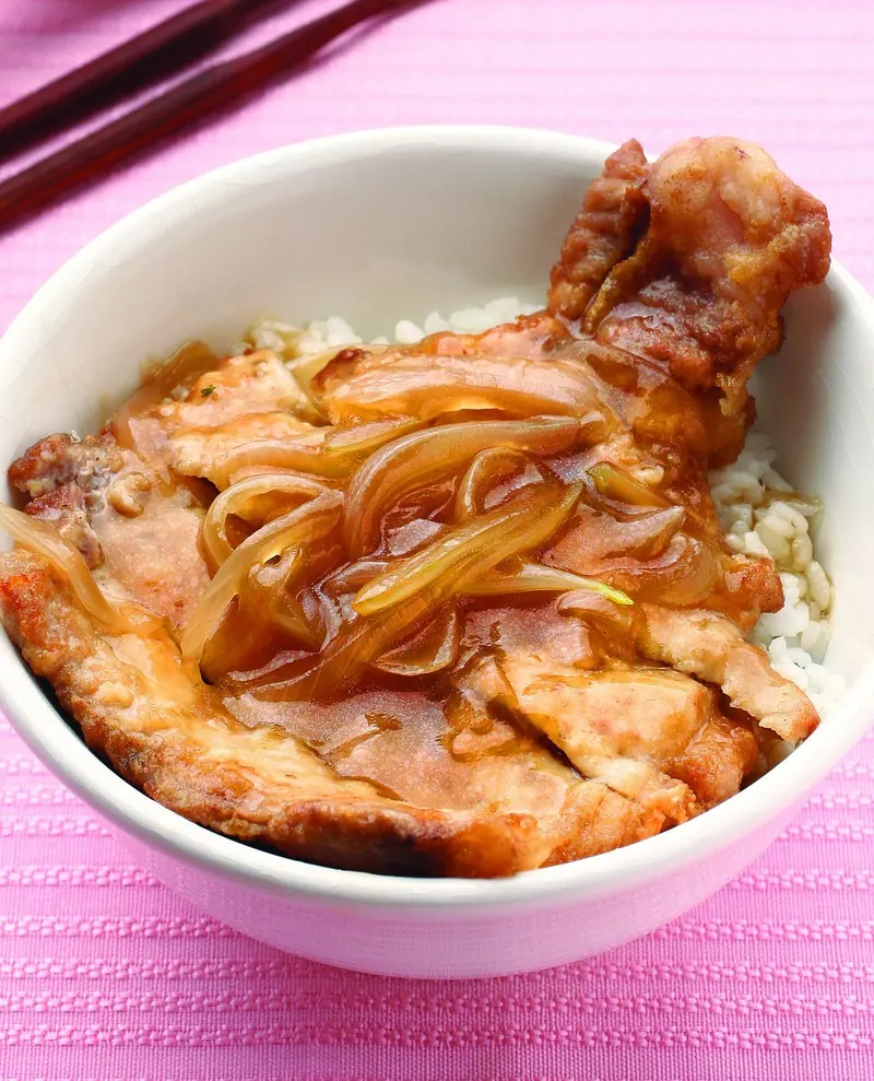 查理賓豬排蓋飯