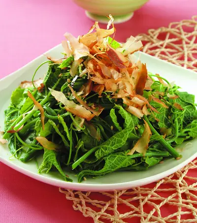 柴魚拌龍鬚菜
