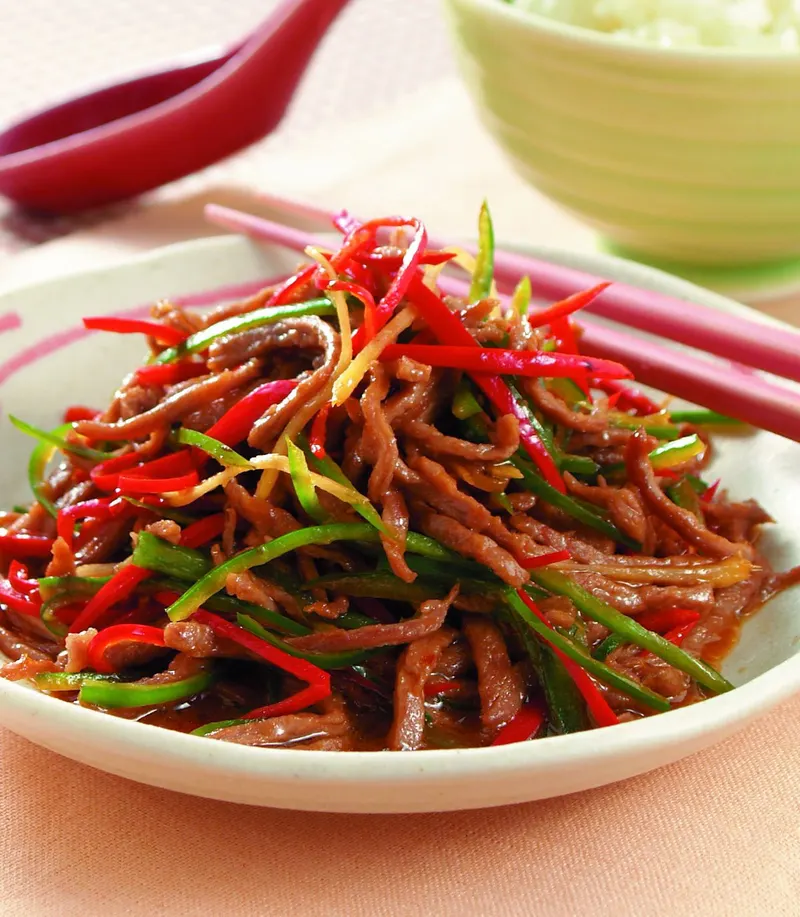 雙椒牛肉絲