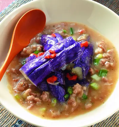 梅肉醬汁淋紫茄