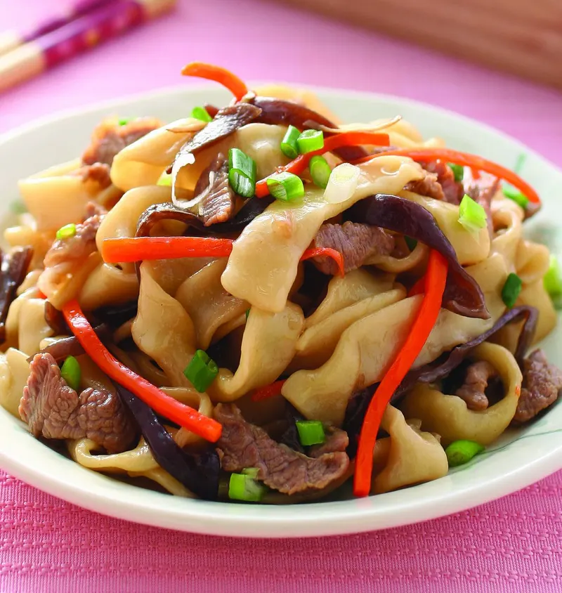 木須肉絲炒麵