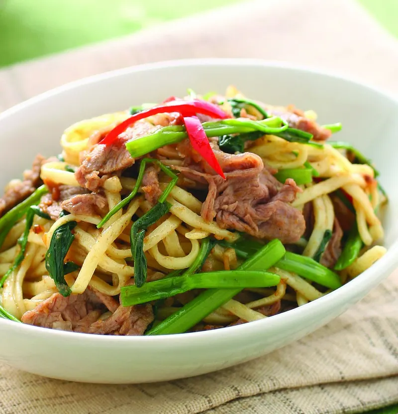 羊肉炒麵