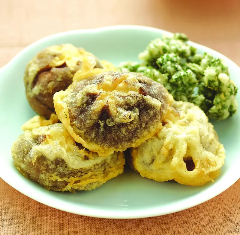金黃香菇炸