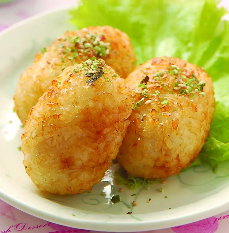 烤小飯糰
