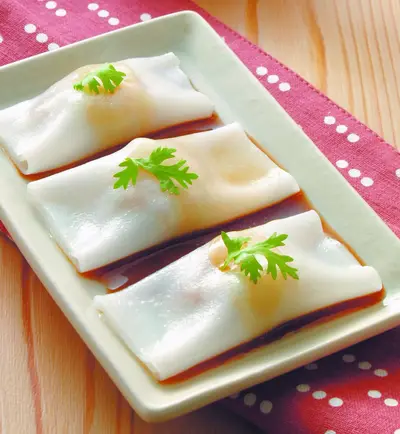 蝦仁河粉卷