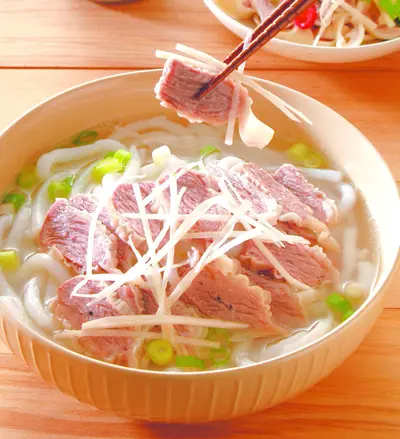 肝連米苔目湯