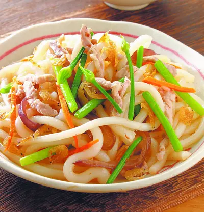 肉絲炒米苔目(1)