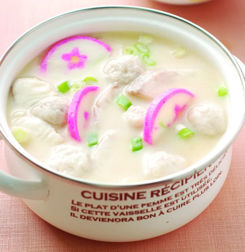 豆漿魚片鍋