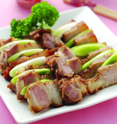 客家鹹豬肉(2)