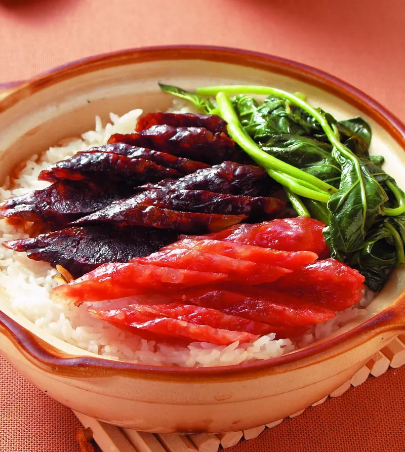 臘味煲仔飯(1)