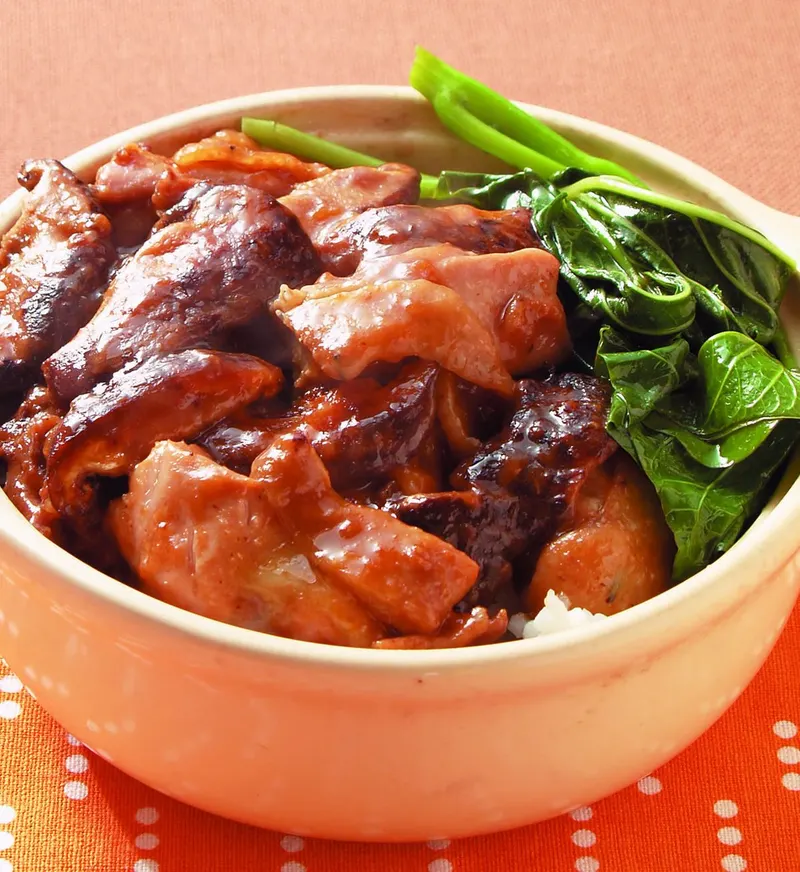 北菇滑雞飯