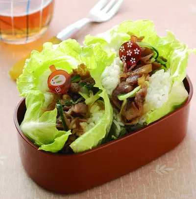 洋蔥照燒肉片夾心飯糰