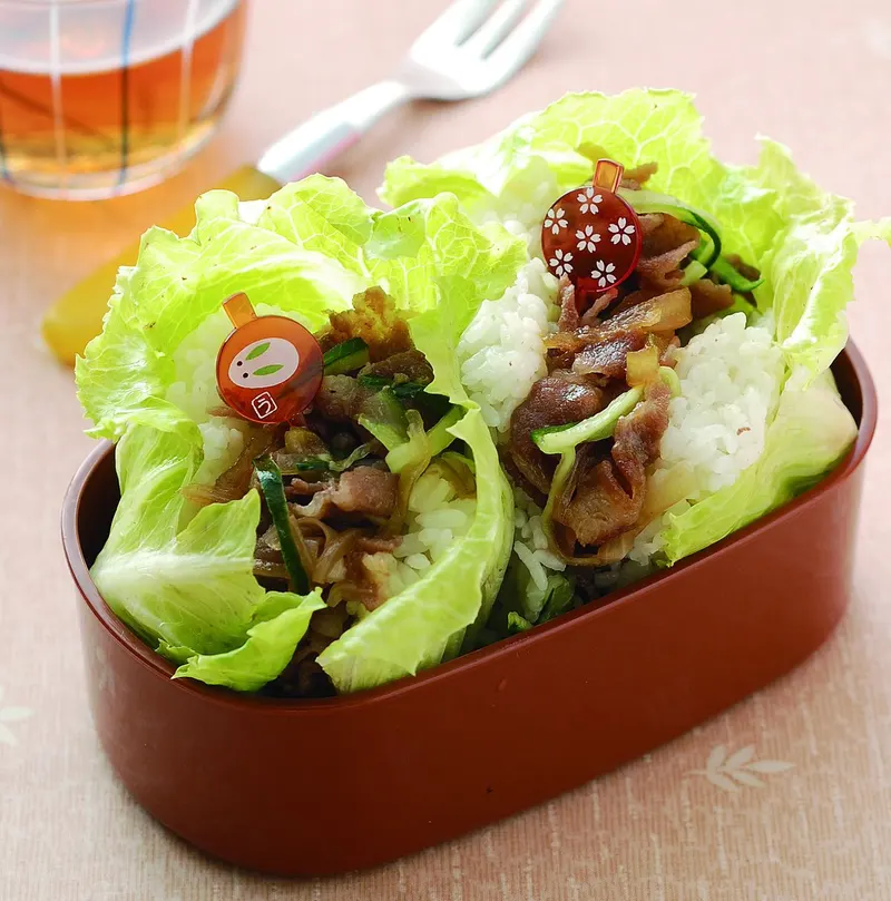 洋蔥照燒肉片夾心飯糰