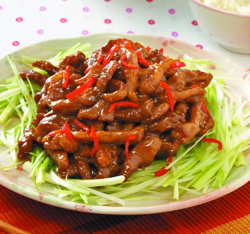 京醬肉絲(10)