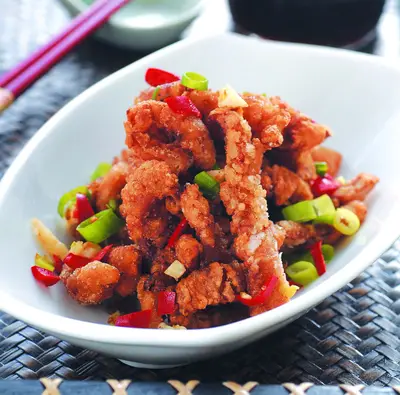 椒鹽魷魚