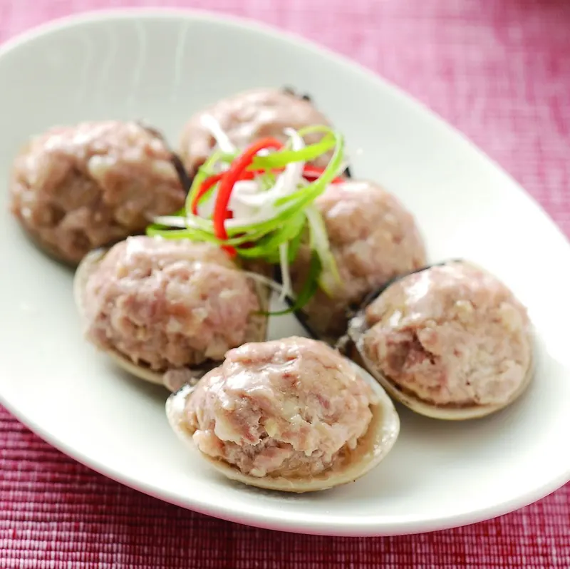麻油蛤蜊鑲肉