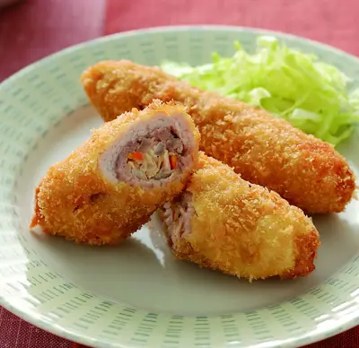 洋蔥鮪魚豬排