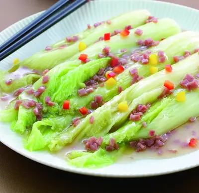 火腿燴芽菜