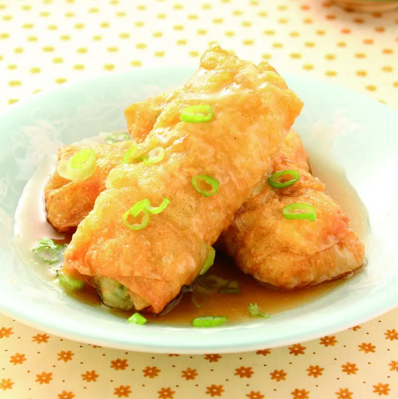 豆皮飯菜捲