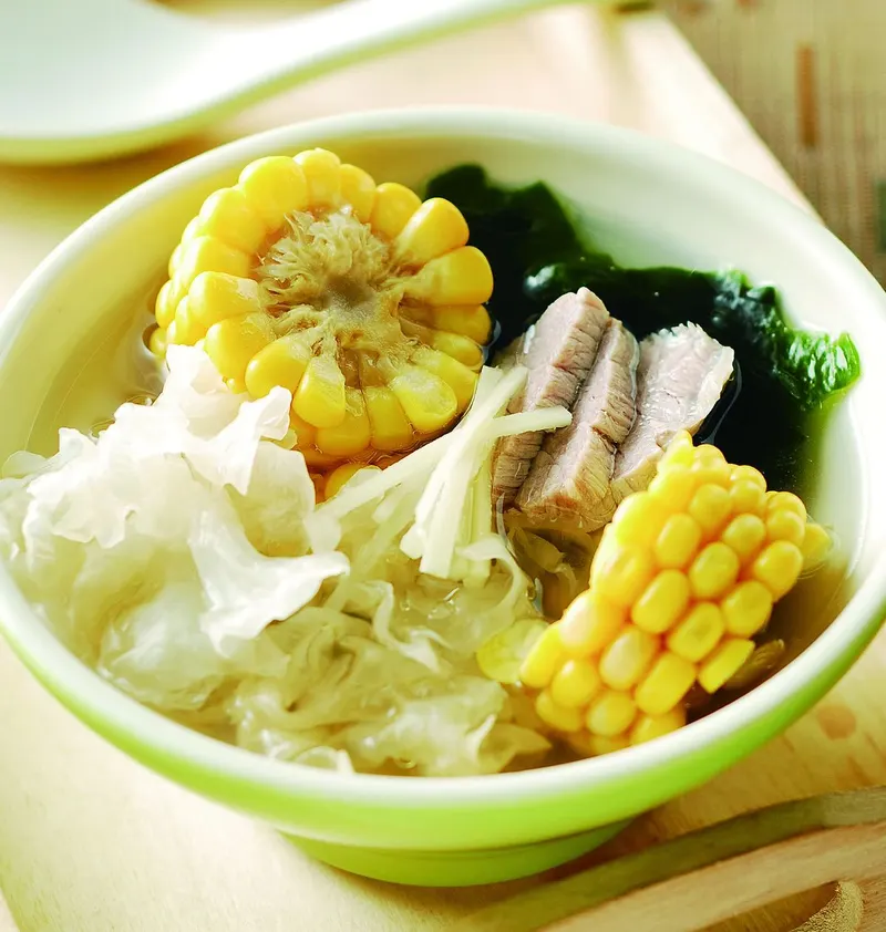 銀耳玉米湯