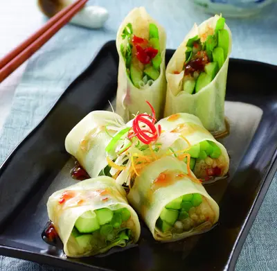 越式涼拌春捲