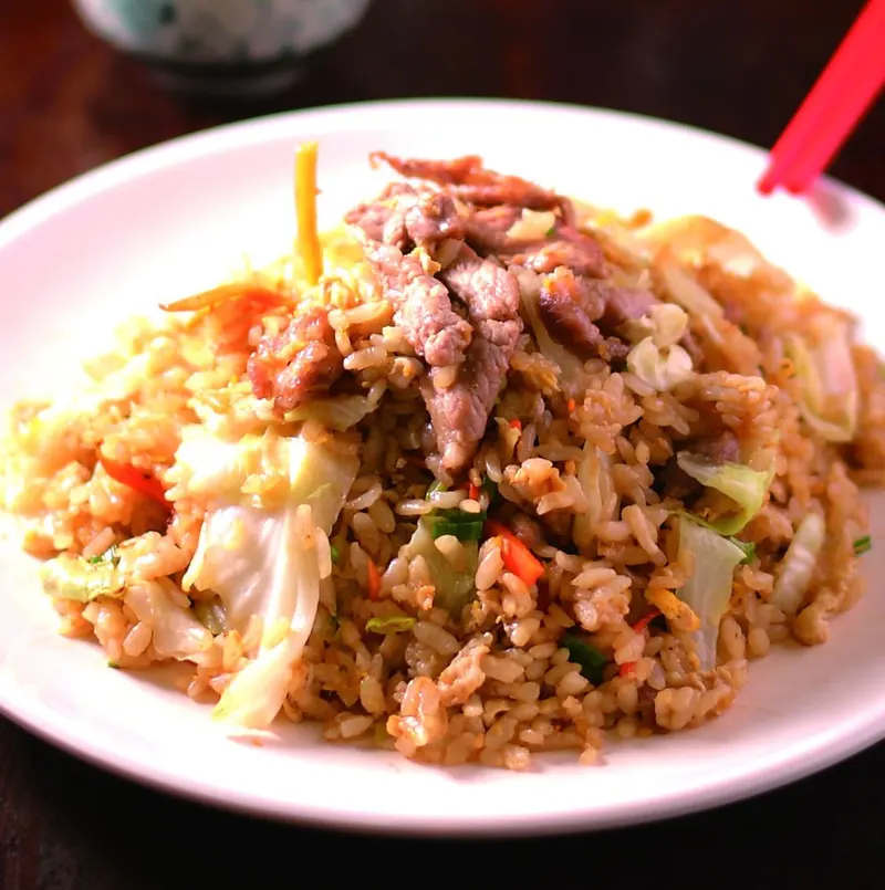 肉絲蛋炒飯(2)