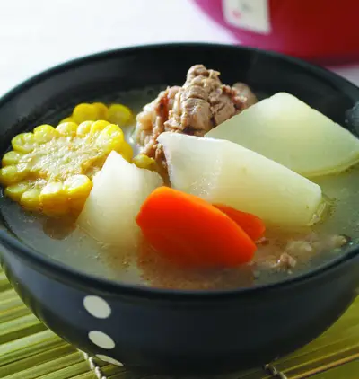 蘿蔔排骨湯(5)