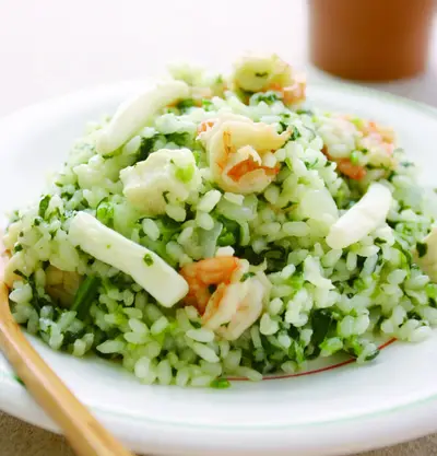 菠菜燉飯