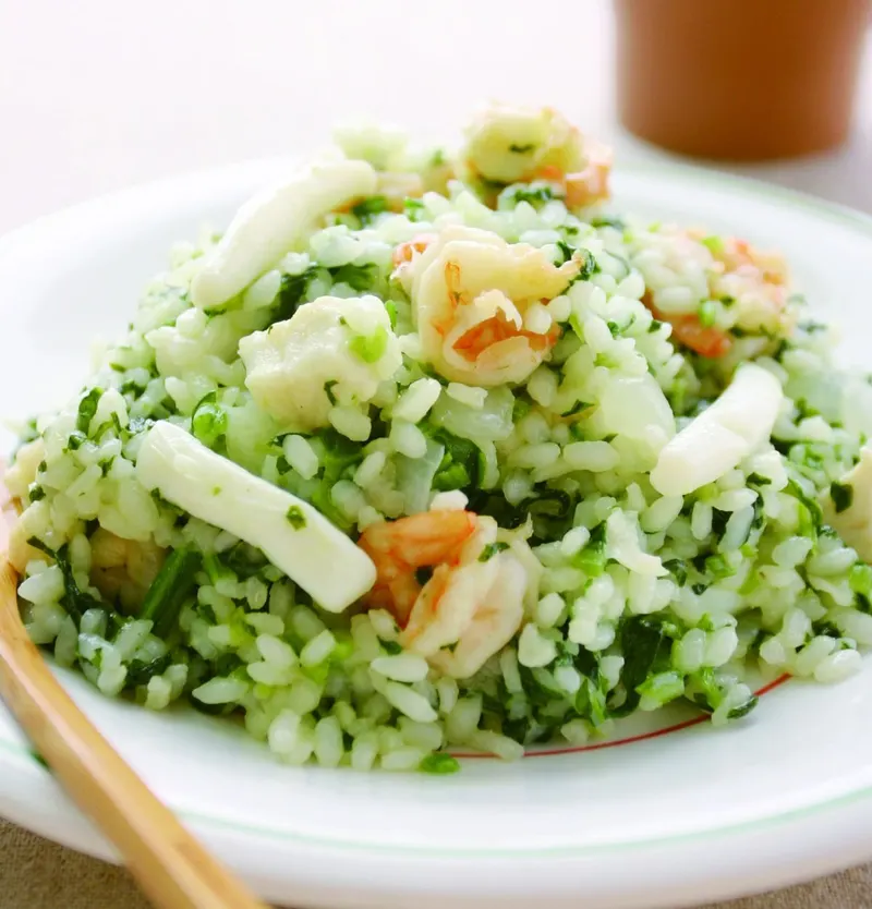 菠菜燉飯