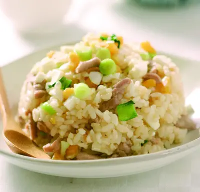 鹹蛋炒飯(1)