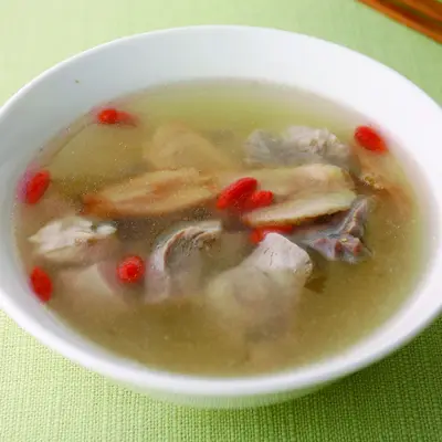 蔘片瘦肉湯