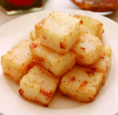 蘿蔔糕佐XO醬