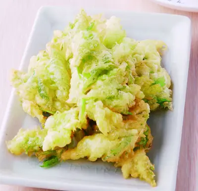 酥炸嫩芹花